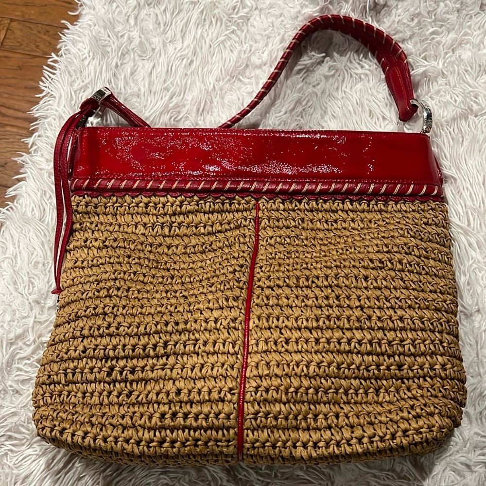 Brighton basket weave bag